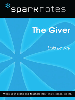 cover image of The Giver (SparkNotes Literature Guide)